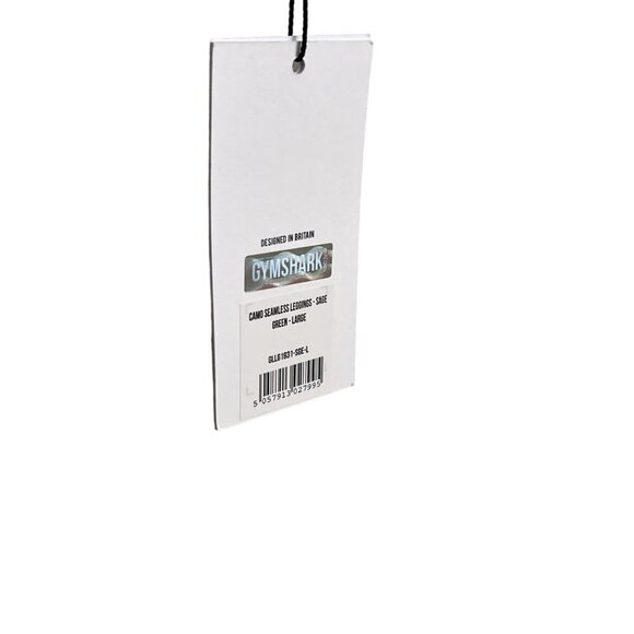 Gymshark Adapt Camo Seamless Sage Leggings Size Large NWT High Waist‎ - Picture 4 of 9